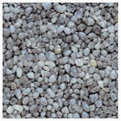 DEN BRAVEN Kamenný koberec PerfectSTONE - mramorové kamínky pytel 25kg světle šedý 3-6mm